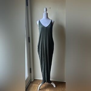 Army /Olive green LOVESTITCH maxi dress. S/m